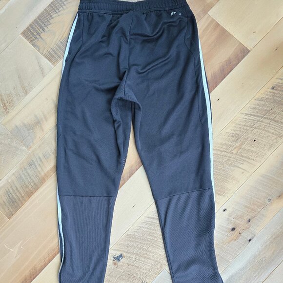 Adidas Tiro 19 Pants Black with White Stripe Size Medium - Picture 2 of 10